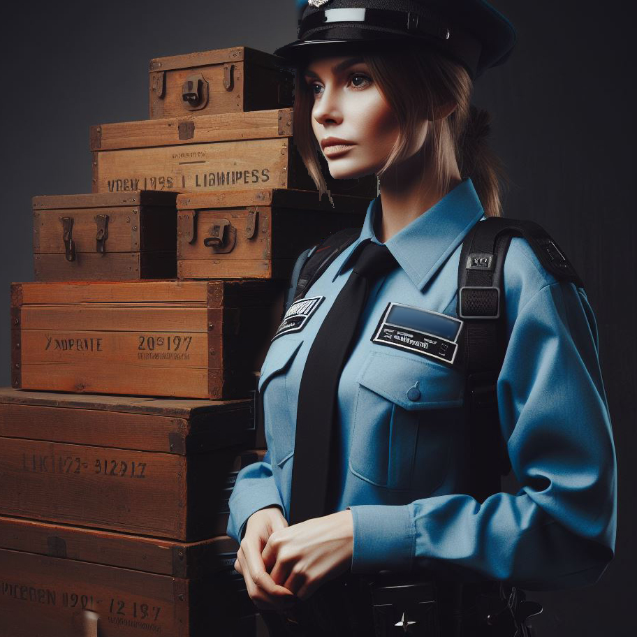 Mujer protegiendo explosivos - Curso de protección de explosivos Método Mosler Málaga